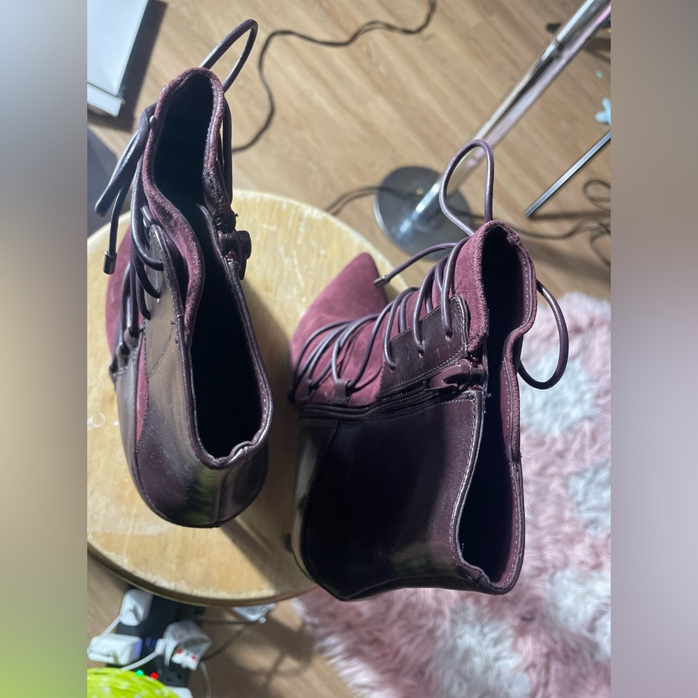 Mauve Nine West Booties - Picture 6 of 6